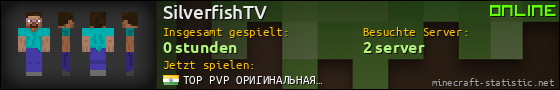 Benutzerleisten 560x90 für SilverfishTV