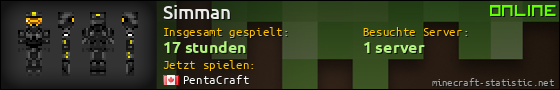 Benutzerleisten 560x90 für Simman