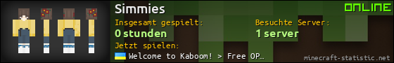 Benutzerleisten 560x90 für Simmies
