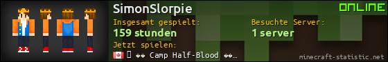 Benutzerleisten 560x90 für SimonSlorpie
