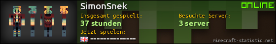 Benutzerleisten 560x90 für SimonSnek