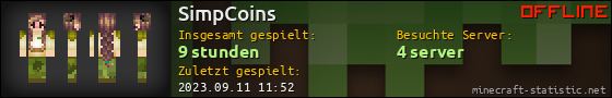 Benutzerleisten 560x90 für SimpCoins