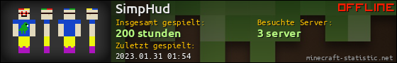 Benutzerleisten 560x90 für SimpHud