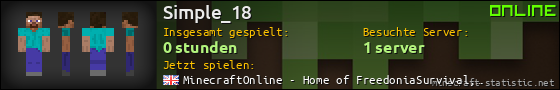 Benutzerleisten 560x90 für Simple_18