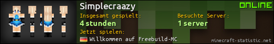 Benutzerleisten 560x90 für Simplecraazy