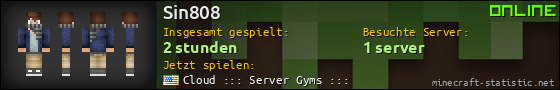 Benutzerleisten 560x90 für Sin808