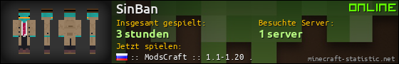 Benutzerleisten 560x90 für SinBan