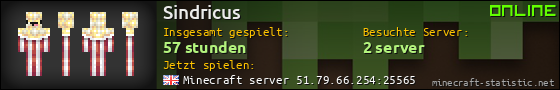 Benutzerleisten 560x90 für Sindricus