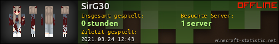 Benutzerleisten 560x90 für SirG30