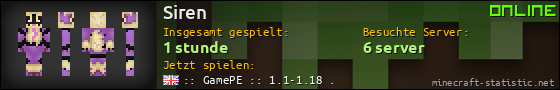 Benutzerleisten 560x90 für Siren