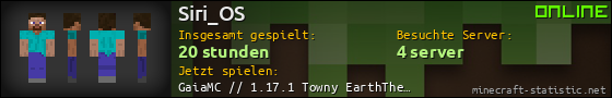 Benutzerleisten 560x90 für Siri_OS