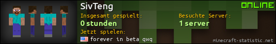 Benutzerleisten 560x90 für SivTeng