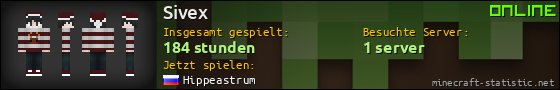 Benutzerleisten 560x90 für Sivex