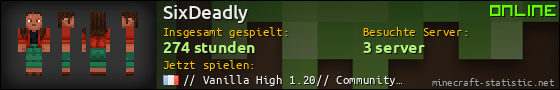 Benutzerleisten 560x90 für SixDeadly