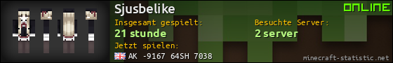 Benutzerleisten 560x90 für Sjusbelike