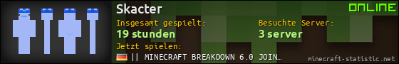 Benutzerleisten 560x90 für Skacter