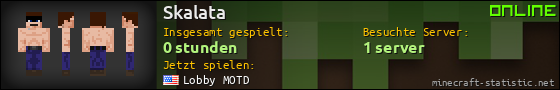 Benutzerleisten 560x90 für Skalata