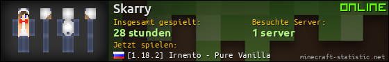 Benutzerleisten 560x90 für Skarry