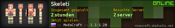Benutzerleisten 560x90 für Skeleti
