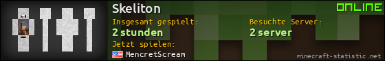 Benutzerleisten 560x90 für Skeliton
