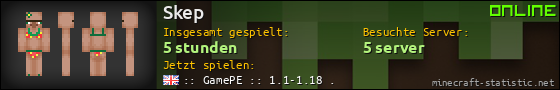 Benutzerleisten 560x90 für Skep