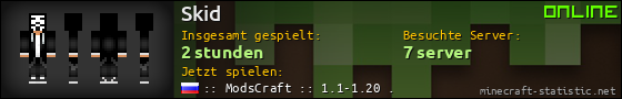 Benutzerleisten 560x90 für Skid