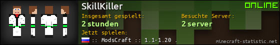 Benutzerleisten 560x90 für SkillKiller