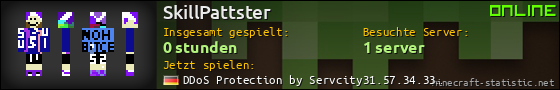 Benutzerleisten 560x90 für SkillPattster