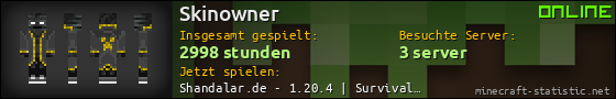 Benutzerleisten 560x90 für Skinowner