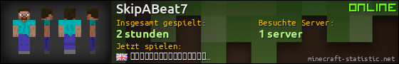 Benutzerleisten 560x90 für SkipABeat7