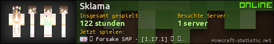 Benutzerleisten 560x90 für Sklama