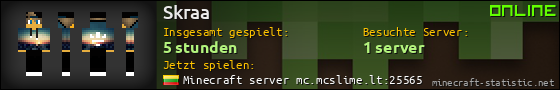 Benutzerleisten 560x90 für Skraa