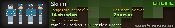 Benutzerleisten 560x90 für Skrimi