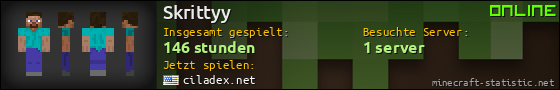 Benutzerleisten 560x90 für Skrittyy