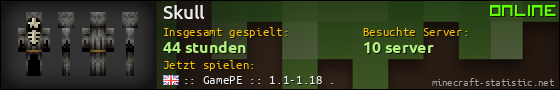 Benutzerleisten 560x90 für Skull