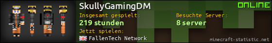 Benutzerleisten 560x90 für SkullyGamingDM