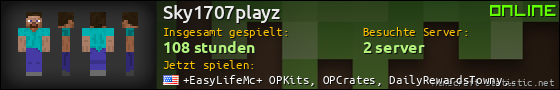 Benutzerleisten 560x90 für Sky1707playz