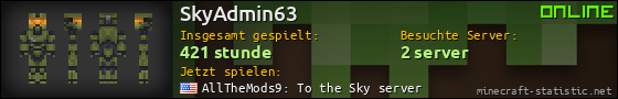 Benutzerleisten 560x90 für SkyAdmin63
