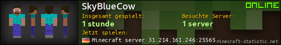 Benutzerleisten 560x90 für SkyBlueCow