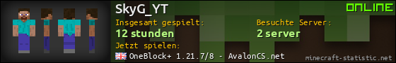Benutzerleisten 560x90 für SkyG_YT