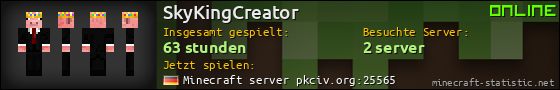 Benutzerleisten 560x90 für SkyKingCreator