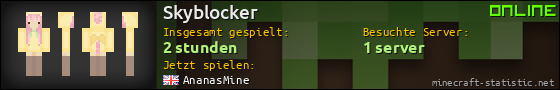 Benutzerleisten 560x90 für Skyblocker