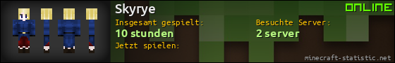 Benutzerleisten 560x90 für Skyrye