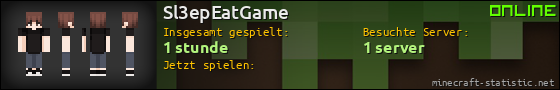 Benutzerleisten 560x90 für Sl3epEatGame