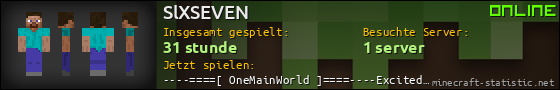 Benutzerleisten 560x90 für SlXSEVEN
