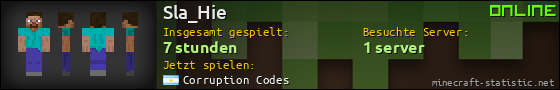 Benutzerleisten 560x90 für Sla_Hie