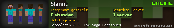 Benutzerleisten 560x90 für Slannt