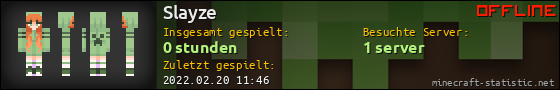 Benutzerleisten 560x90 für Slayze