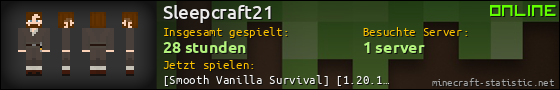 Benutzerleisten 560x90 für Sleepcraft21