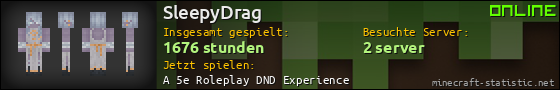 Benutzerleisten 560x90 für SleepyDrag